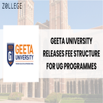 Geeta University Releases Fee Structure for UG Programmes
